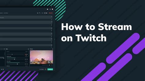 how to stream Twitch